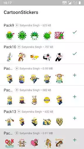 Play Cartoon Stickers as an online game Cartoon Stickers with UptoPlay
