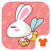Free play online Cartoon Theme - Cute Bunny APK