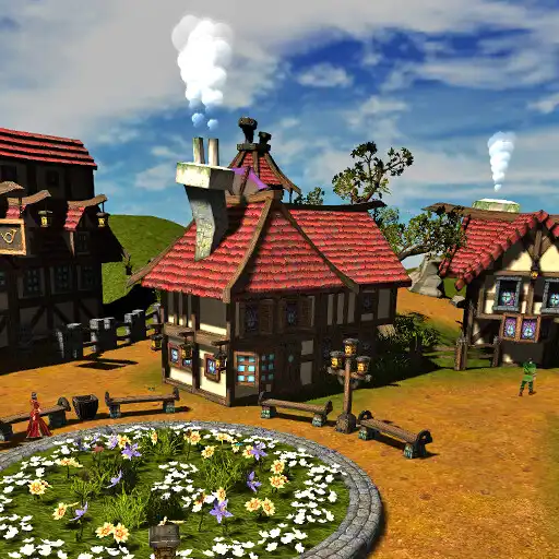 Play Cartoon Village Live Wallpaper APK
