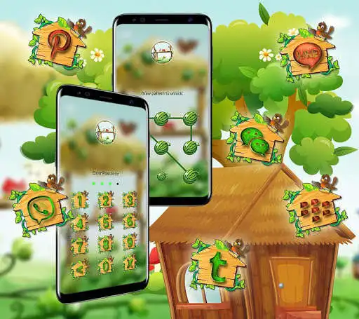 Play Cartoon Watermelon Launcher Theme as an online game Cartoon Watermelon Launcher Theme with UptoPlay