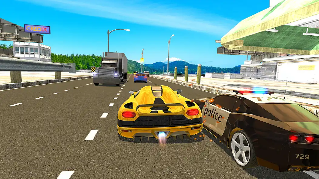 Play Car Traffic: Speed Race as an online game Car Traffic: Speed Race with UptoPlay