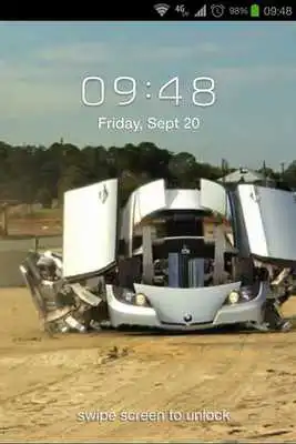 Play Car Transformer Live Wallpaper