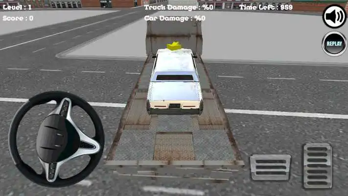 Play Car Transportation By Truck
