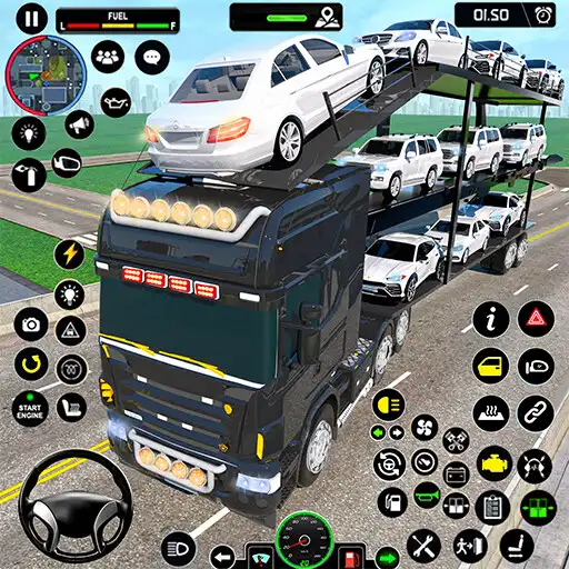 Play Car Transporter Truck 3D Games as an online game Car Transporter Truck 3D Games with UptoPlay