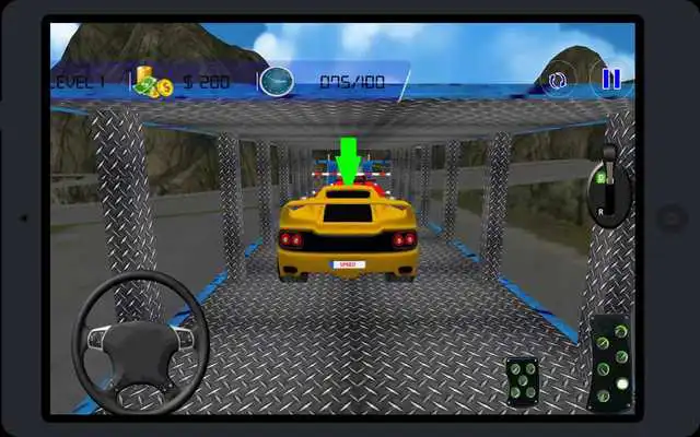 Play Car Transporter Truck: Parking