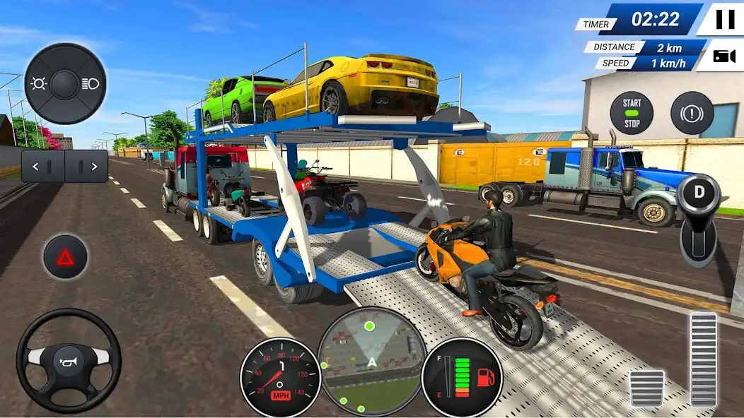 Play Car Transporter Truck Simulator Game 2019  and enjoy Car Transporter Truck Simulator Game 2019 with UptoPlay