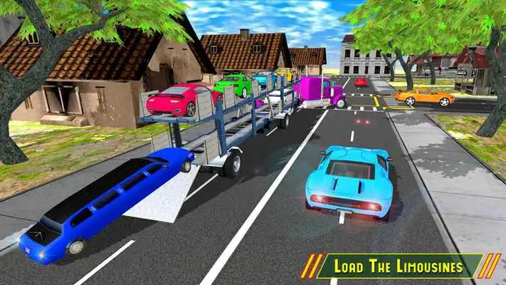 Play Car Transport Offroad Truck: NYC Destination Point