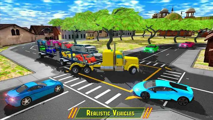 Play Car Transport Offroad Truck: NYC Destination Point