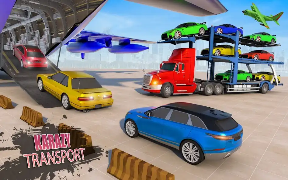 Play Car Transport: Truck Games Sim  and enjoy Car Transport: Truck Games Sim with UptoPlay