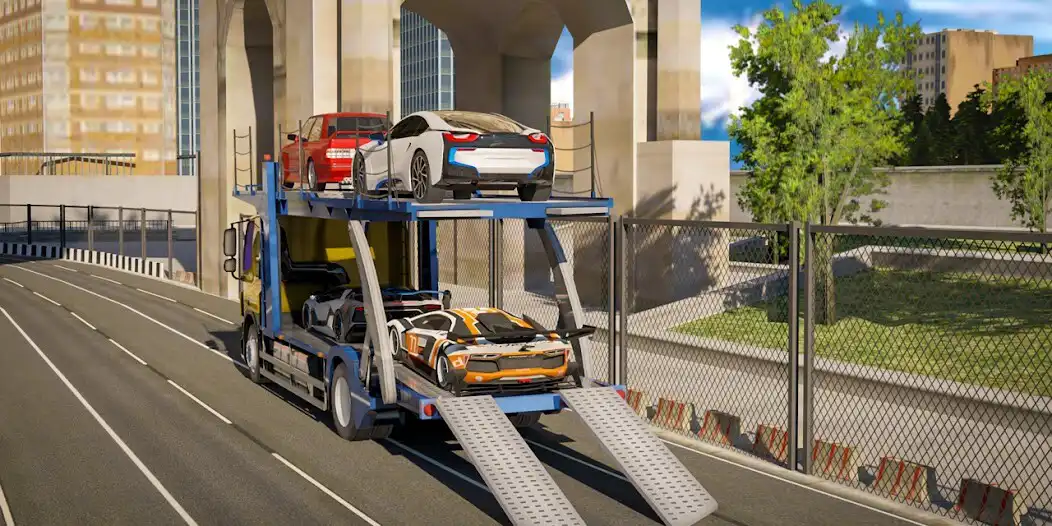 Play Car Transport Truck Simulator  and enjoy Car Transport Truck Simulator with UptoPlay