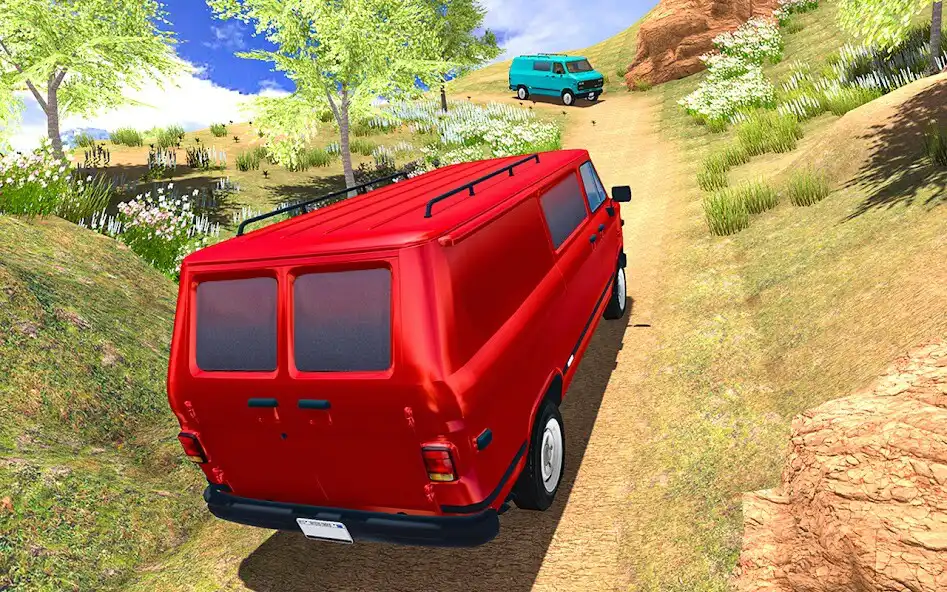 Play Car Van Driving Game Simulator as an online game Car Van Driving Game Simulator with UptoPlay