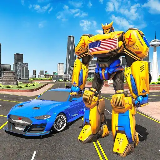Play Car War Robots Game APK