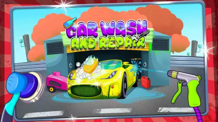 Play Car Wash And Repair Shop