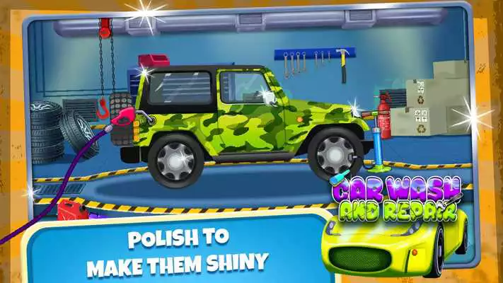 Play Car Wash And Repair Shop