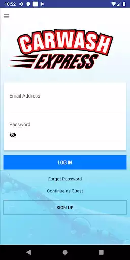 Play APK CarWash Express  and enjoy CarWash Express with UptoPlay com.carwexpress.app