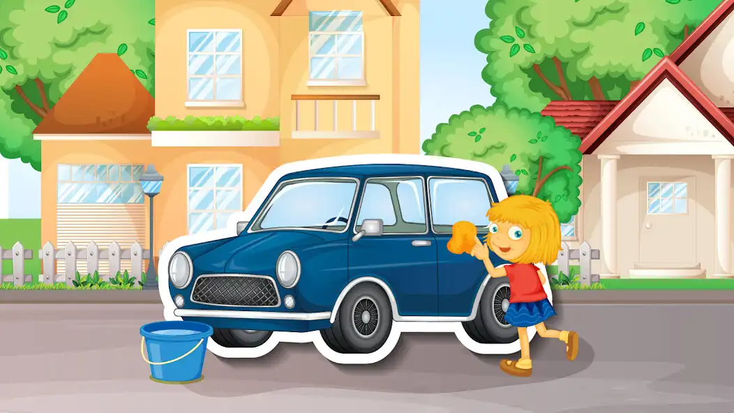 Play Car Wash Game for Kids as an online game Car Wash Game for Kids with UptoPlay