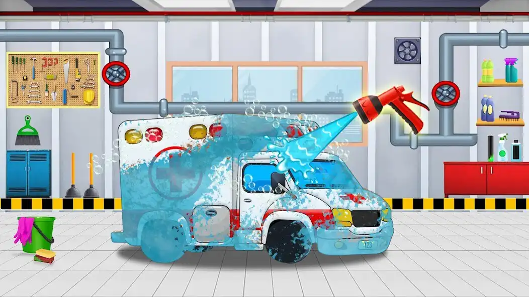 Play Car Wash Games- Car Cleaning as an online game Car Wash Games- Car Cleaning with UptoPlay