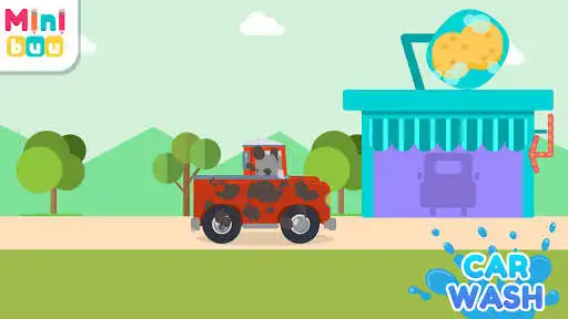 Play Car Wash Games for kids as an online game Car Wash Games for kids with UptoPlay
