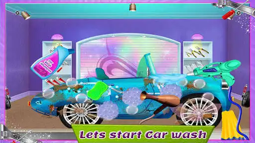 Play Car Wash Salon : Auto Garage Service Workshop as an online game Car Wash Salon : Auto Garage Service Workshop with UptoPlay