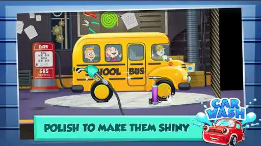 Play car wash salon game as an online game car wash salon game with UptoPlay
