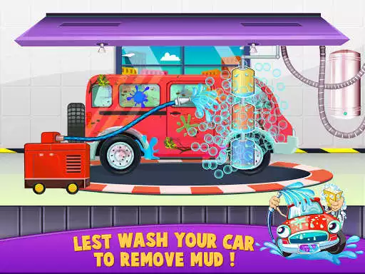 Play Car Wash Salon Workshop Station as an online game Car Wash Salon Workshop Station with UptoPlay