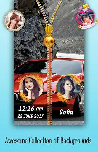 Play Car Zipper Lock Screen  and enjoy Car Zipper Lock Screen with UptoPlay