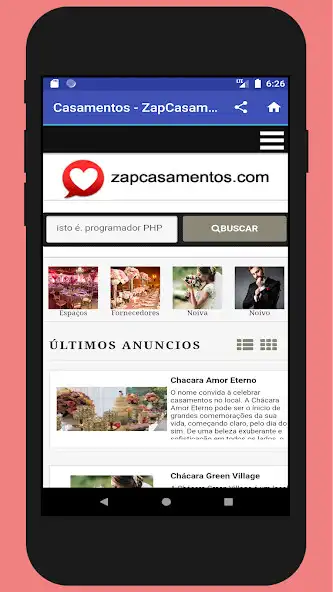 Play Casamentos - ZapCasamentos as an online game Casamentos - ZapCasamentos with UptoPlay