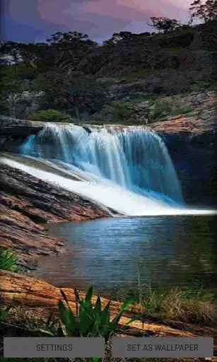 Play Cascade Live Wallpaper