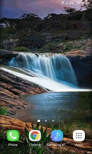 Play Cascade Live Wallpaper