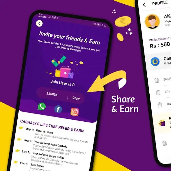 Play Cashaly: Cashback  Coupons  and enjoy Cashaly: Cashback  Coupons with UptoPlay
