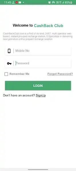 Play CashBack Club as an online game CashBack Club with UptoPlay