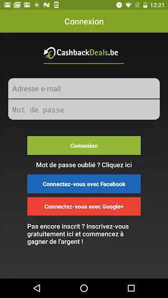 Play CashbackDeals.be FR as an online game CashbackDeals.be FR with UptoPlay