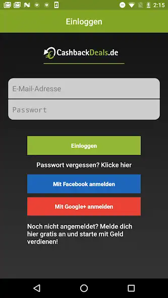 Play CashbackDeals.de as an online game CashbackDeals.de with UptoPlay