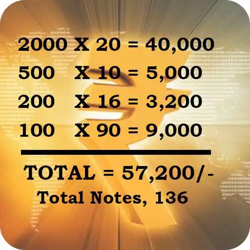 Run free android online Cash Calculator 2019 - Cash Counter APK