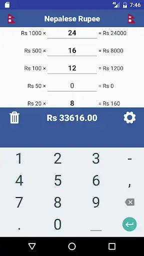 Play Cash Calculator: Money Counter  and enjoy Cash Calculator: Money Counter with UptoPlay