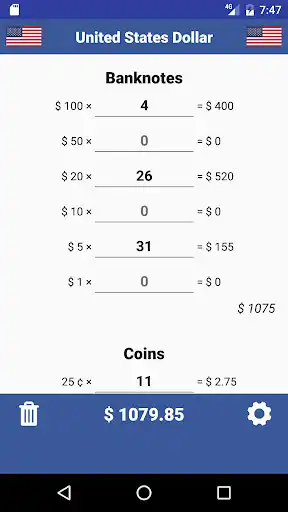 Play Cash Calculator: Money Counter as an online game Cash Calculator: Money Counter with UptoPlay