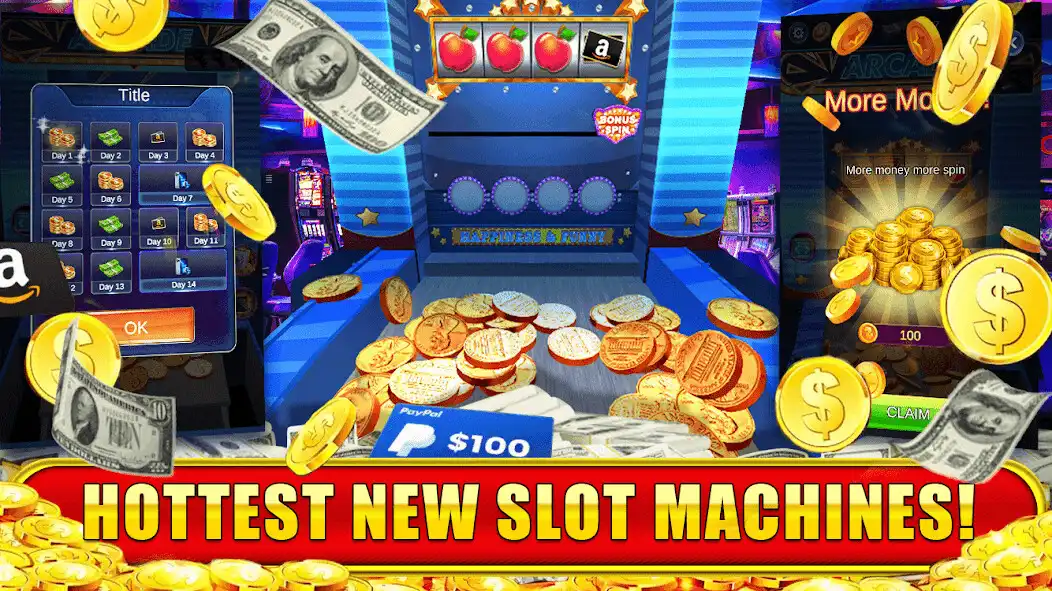 Play Cash Coin Pusher:Real Money as an online game Cash Coin Pusher:Real Money with UptoPlay