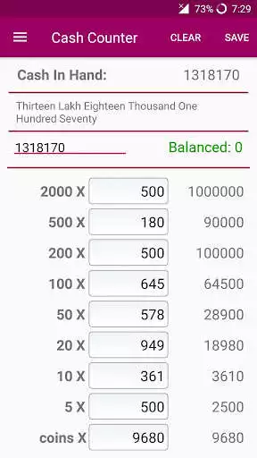Play Cash Counter as an online game Cash Counter with UptoPlay