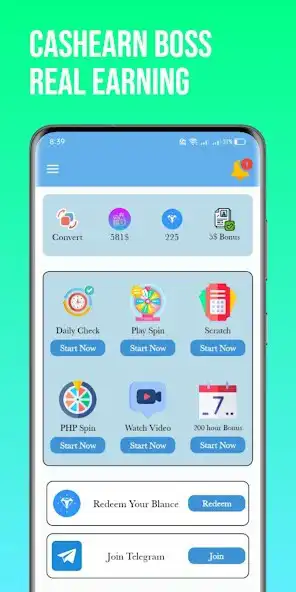 Play CashEarn Boss - Making Money  and enjoy CashEarn Boss - Making Money with UptoPlay