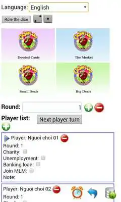 Play Cashflow Player Control