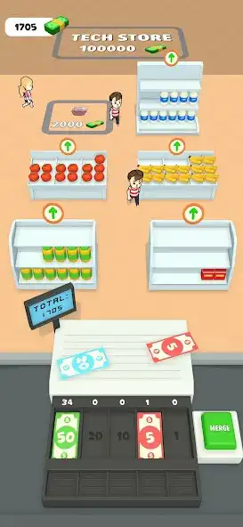 Play Cashier Idle  and enjoy Cashier Idle with UptoPlay