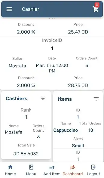 Play Cashier as an online game Cashier with UptoPlay