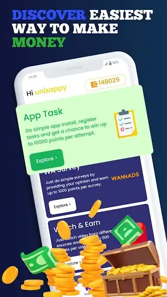 Play CashOnly : Play  Earn  and enjoy CashOnly : Play  Earn with UptoPlay