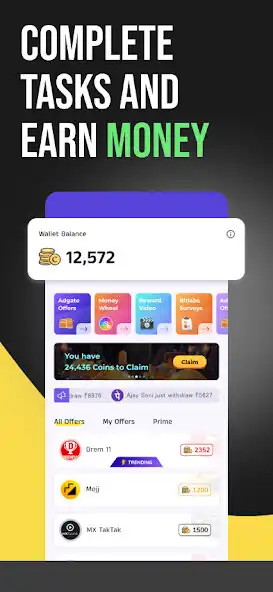 Play CashRoll - Money Earning App  and enjoy CashRoll - Money Earning App with UptoPlay