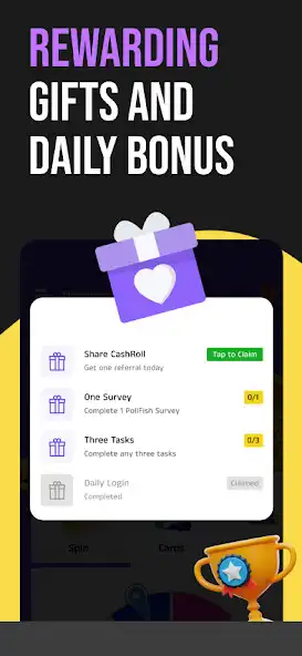 Play CashRoll - Money Earning App as an online game CashRoll - Money Earning App with UptoPlay