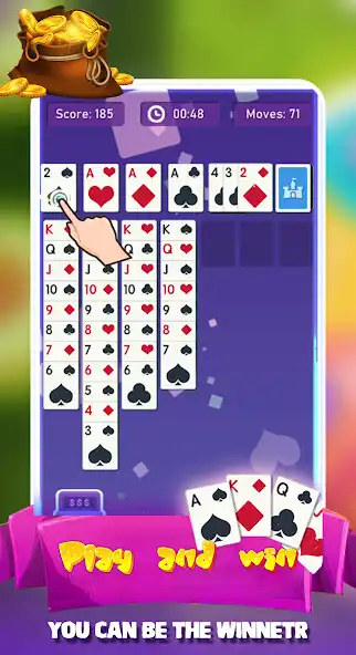 Play Cash Solitaire Win Rewards  and enjoy Cash Solitaire Win Rewards with UptoPlay