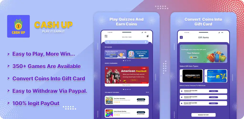 Play Cashup - Earn real cash 2023  and enjoy Cashup - Earn real cash 2023 with UptoPlay