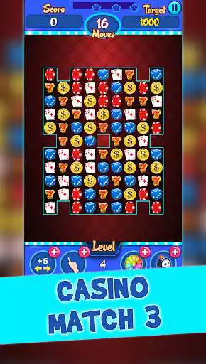 Play Casino Match 3 Puzzle : best brain matching game  and enjoy Casino Match 3 Puzzle : best brain matching game with UptoPlay