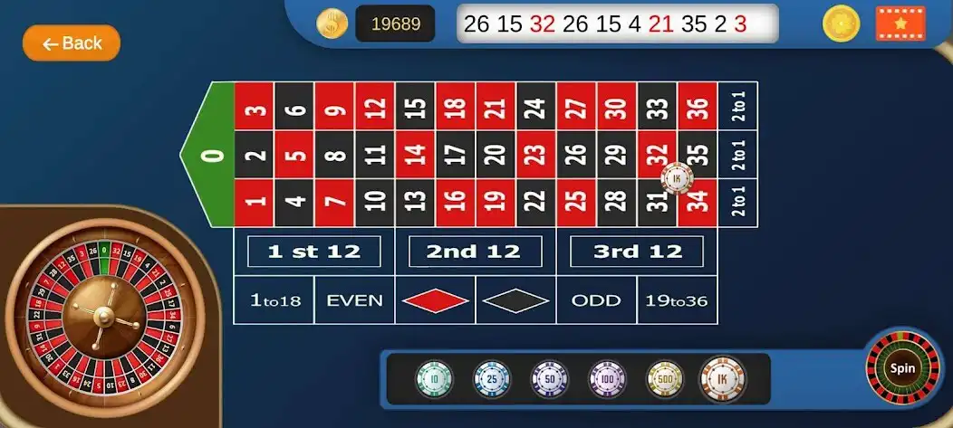 Play Casino Roulette. as an online game Casino Roulette. with UptoPlay