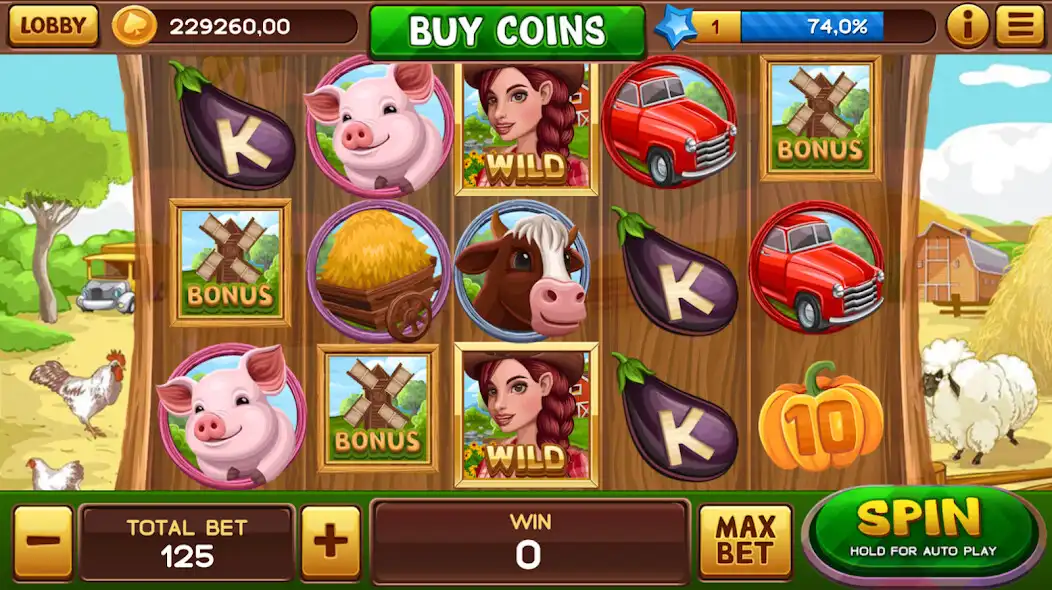 Play Casino Slots: Vegas Slots 777 as an online game Casino Slots: Vegas Slots 777 with UptoPlay